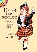 Helen From Scotland Sticker Paper Doll
