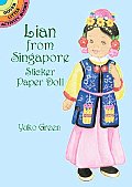 Lian From Singapore Sticker Paper Doll