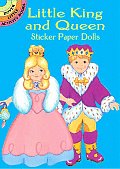 Little King & Queen Sticker Paper Dolls