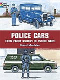 Police Cars Coloring Book From Paddy Wagons to Patrol Cars