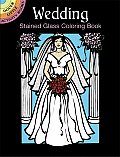 Wedding Stained Glass Coloring Book