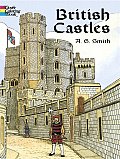 British Castles Coloring Book