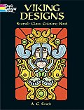 Viking Designs Stained Glass Coloring Book
