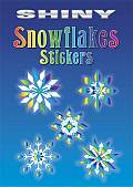 Shiny Snowflakes Stickers With 12 Full Color Stickers mini