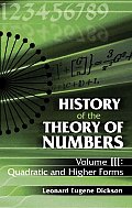 History Of The Theory Of Numbers Volume 3