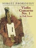 Violin Concerto No 1 In Full Score