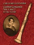 Clarinet Concertos Nos. 1 and 2 in Full Score