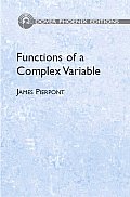 Functions Of A Complex Variable