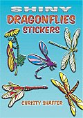 Shiny Dragonflies Stickers