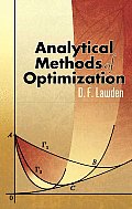 Analytical Methods Of Optimization