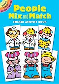 People Mix & Match Sticker Activity Book