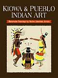 Kiowa & Pueblo Art Watercolor Paintings by Native American Artists