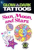 Glow In The Dark Tattoos Sun Moon Stars