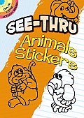 See Thru Animal Stickers