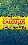 Two Dimensional Calculus