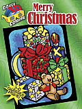 3 D Coloring Book Merry Christmas