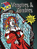3 D Coloring Book Vampires & Zombies