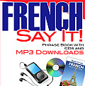 Say It French Phrase Book with CDs & MP3 Downloads