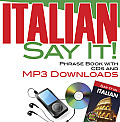 Say It Italian Phrase Book with CD & MP3 Downloads