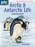 Arctic and Antarctic Coloring Book, Grades 3-5