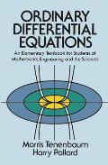 Ordinary Differential Equations An Elementary Textbook for Students of Mathematics Engineering & the Sciences