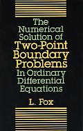 Numerical Solution Of Two Point Boundary
