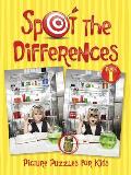Spot the Differences Picture Puzzles for Kids Book 1