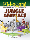 Kid agami Jungle Animals Kirigami for Kids Easy to Make Paper Toys