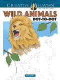 Creative Haven Wild Animals Dot-To-Dot Coloring Book