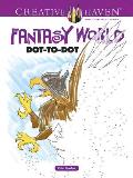 Creative Haven Fantasy World Dot-To-Dot Coloring Book