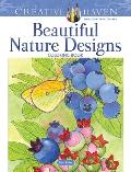 Creative Haven Beautiful Nature Designs Coloring Book