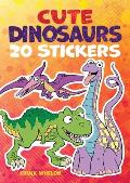 Cute Dinosaurs Stickers 20 Stickers