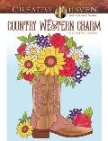 Creative Haven Country Western Charm Coloring Book