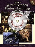 120 Great Victorian Fantasy Paintings Platinum DVD & Book