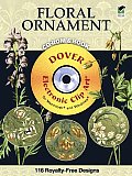 Floral Ornament Cd Rom & Book