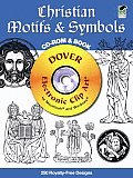 Christian Motifs and Symbols CD-ROM and Book [With CDROM]