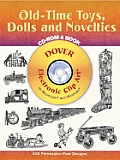 Old Time Toys Dolls & Novelties With CD ROM