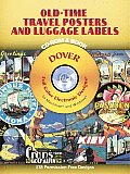 Old Time Travel Posters & Luggage Labels With CDROM