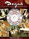 120 Degas Paintings & Drawings With DVD