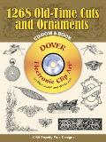 1268 Old Time Cuts & Ornaments With CDROM