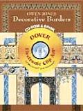 Owen Jones Decorative Borders CD ROM & Book With CD ROM for Macintosh & Windows