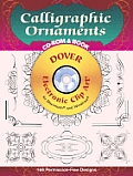 Calligraphic Ornaments CD ROM & Book With For Macintosh & Windows