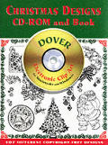 Christmas Designs CD ROM & Book With Electronic Clip Art for Macintosh & Windows