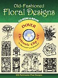 Old Fashioned Floral Designs CD ROM & Book