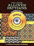 Full Color Allover Patterns CD ROM & Book With Book