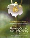 Study Guide for Introduction to General Organic & Biochemistry 8th Edition