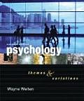 Psychology: Themes and Variations (with Concept Charts) with Other