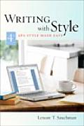 Writing With Style Apa Style Made Easy