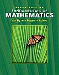 Fundamentals of Mathematics 9th Edition