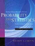 Student Solutions Manual for DeVores Probability & Statistics for Engineering & the Sciences